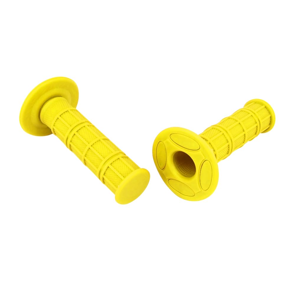 Dirt Bike Handlebar Grips 7/8" Rubber Handle Grip Universal for Sur Ron Surron LBX Talaria Sting R MX3/R MX4 MX5 Talaria X3 XXX E-Ride Pro SR S SS 2.0 3.0 Ventus One Electric Dirt Bike Black