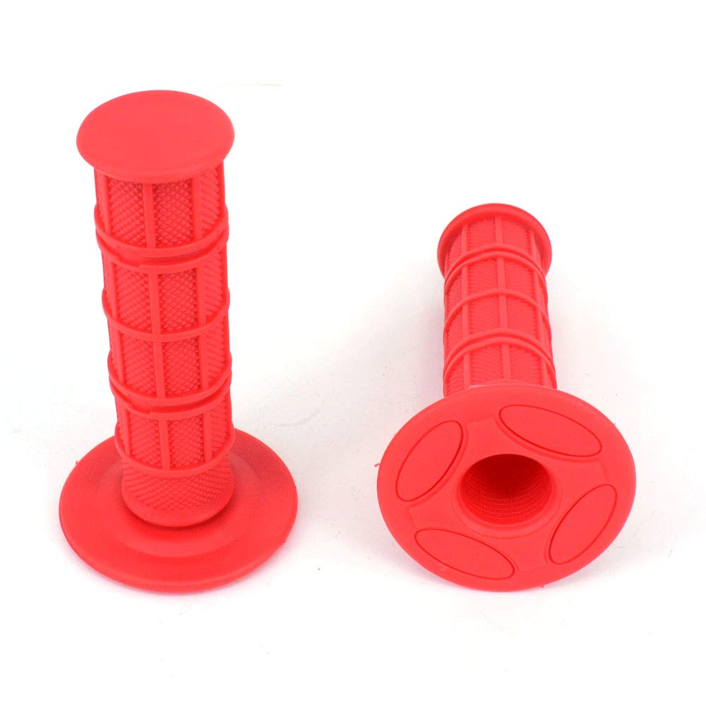 Dirt Bike Handlebar Grips 7/8" Rubber Handle Grip Universal for Sur Ron Surron LBX Talaria Sting R MX3/R MX4 MX5 Talaria X3 XXX E-Ride Pro SR S SS 2.0 3.0 Ventus One Electric Dirt Bike Black