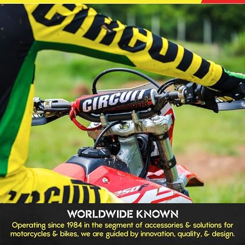 CIRCUIT equipment PM038-2D1 Motocross Handguards, Carbon/Black