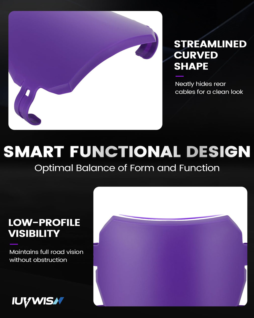 Electric Bike Number Plate E Bike Front Plate Compatible Fit for Ridstar Q20 Tuttio Soleil 01 Super 73 S1 S2 Y1 RX Macfox EBike Electric Commuter Mountain Bike Black