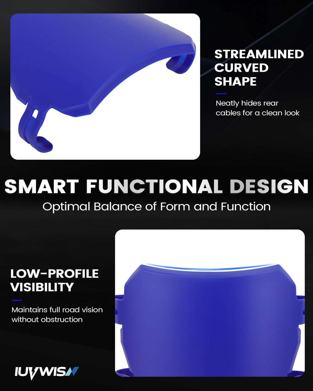 Electric Bike Number Plate E Bike Front Plate Compatible Fit for Ridstar Q20 Tuttio Soleil 01 Super 73 S1 S2 Y1 RX Macfox EBike Electric Commuter Mountain Bike Black