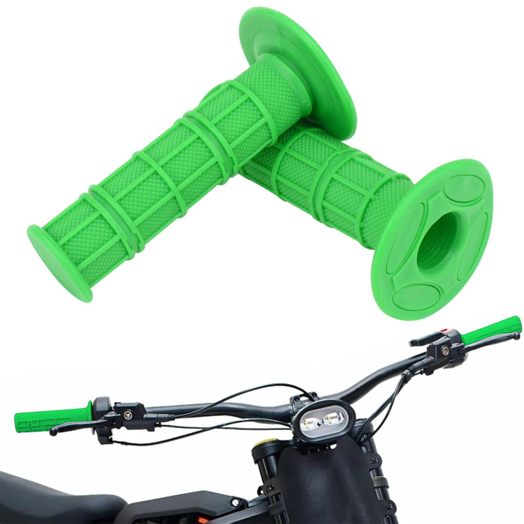 Dirt Bike Handlebar Grips 7/8" Rubber Handle Grip Universal for Sur Ron Surron LBX Talaria Sting R MX3/R MX4 MX5 Talaria X3 XXX E-Ride Pro SR S SS 2.0 3.0 Ventus One Electric Dirt Bike Black