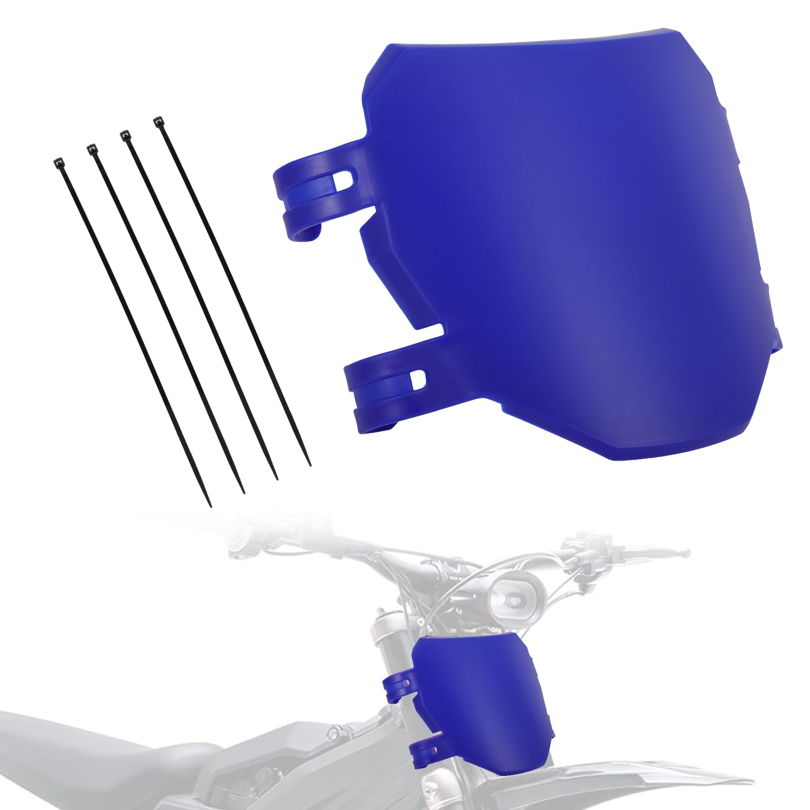 Electric Dirt Bike Number Plate Front License for Surron LBX Tutti Soleil 01 Yozma IN10 Talaria Sting MX3/R MX4 MX5 XXX eRide Pro SR S SS 2.0 3.0 Rawrr Mantis Ebox Dragster ETM RTR Black