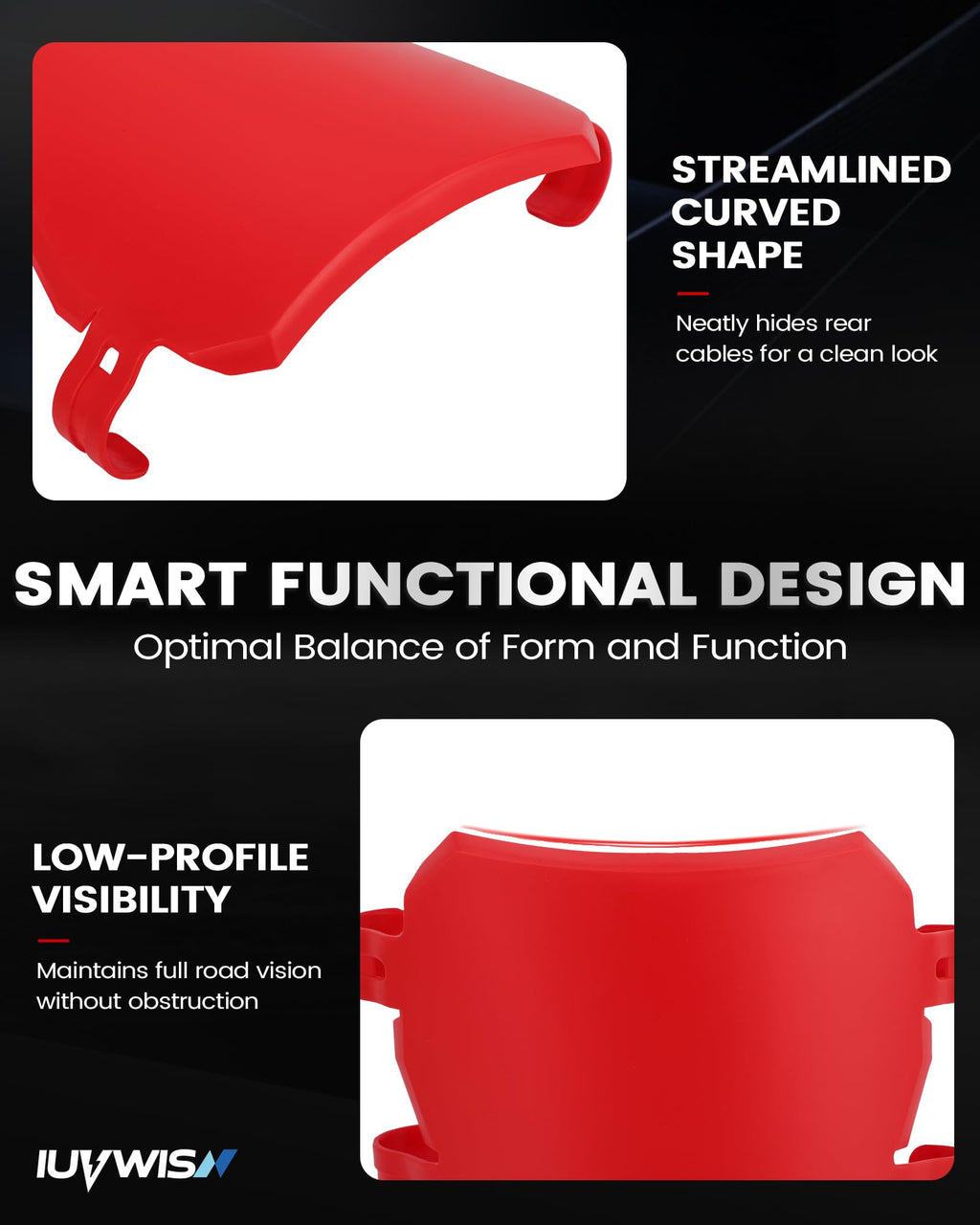 Electric Bike Number Plate E Bike Front Plate Compatible Fit for Ridstar Q20 Tuttio Soleil 01 Super 73 S1 S2 Y1 RX Macfox EBike Electric Commuter Mountain Bike Black