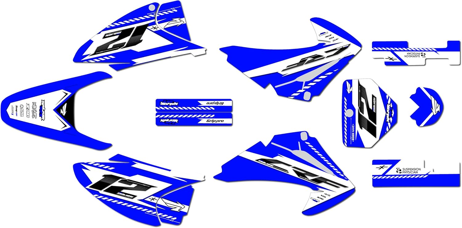 Graphics Kit for Honda CRF 150F (2003-2007) Lethal Series - Dirt Pit Bike Motorcycle Stickers, Dirtbike Racing Automotive Decal Motocross Accessories no-Plastics