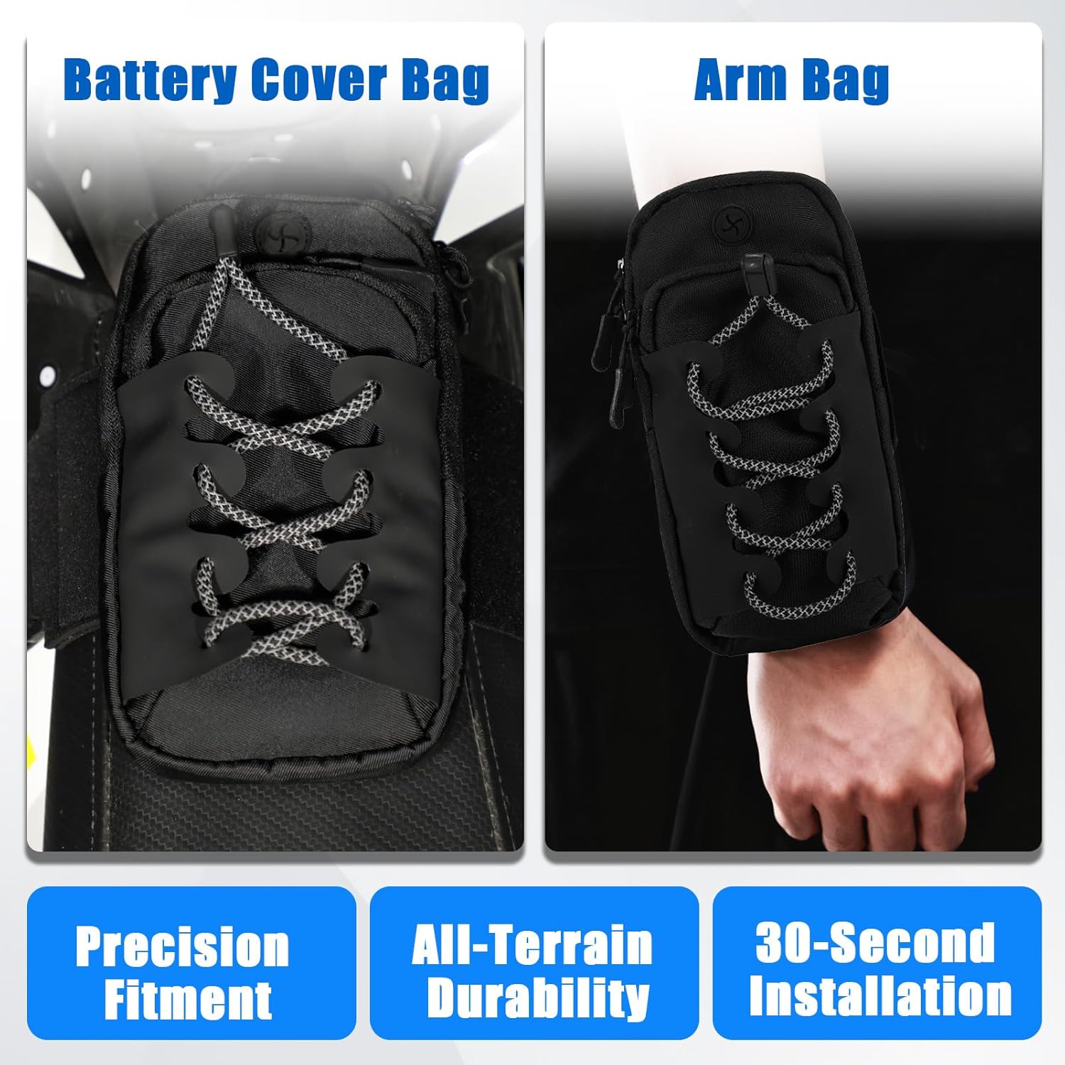 Electric Dirt Bike Bag for Surron LBX Tuttio Soleil 01 Yozma IN10 Eride Pro SS SR S, Front Battery Frame Bag for Hyper Bee Rawrr Mantis Phone Card Drinks Key Daily Necessities Storage