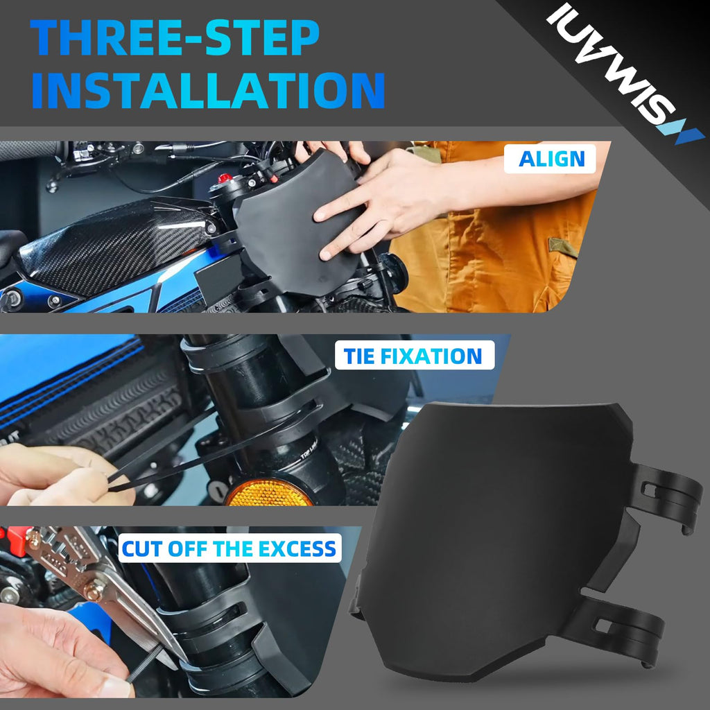 Electric Dirt Bike Number Plate Front License for Surron LBX Tutti Soleil 01 Yozma IN10 Talaria Sting MX3/R MX4 MX5 XXX eRide Pro SR S SS 2.0 3.0 Rawrr Mantis Ebox Dragster ETM RTR Black