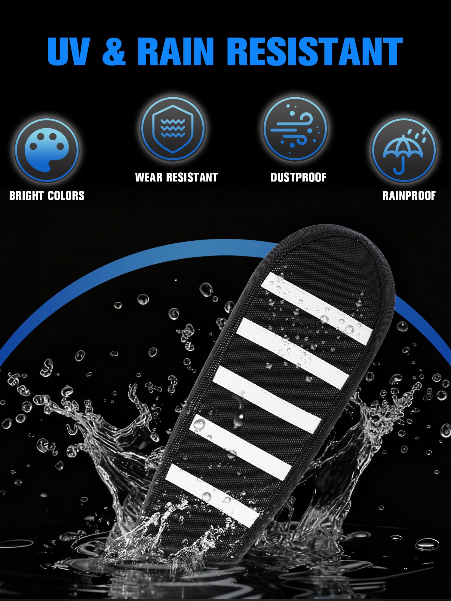 Non-Slip Seat Cover Compatible Fit for Ridstar Q20/Q20 Pro Lite EBike E-Bike, Electric Bike Soft Seat Cover Black