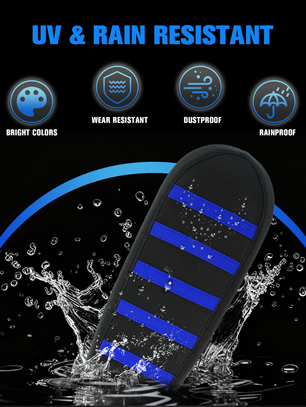 Non-Slip Seat Cover Compatible Fit for Ridstar Q20/Q20 Pro Lite EBike E-Bike, Electric Bike Soft Seat Cover Black