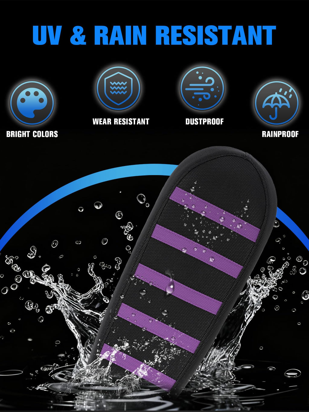 Non-Slip Seat Cover Compatible Fit for Ridstar Q20/Q20 Pro Lite EBike E-Bike, Electric Bike Soft Seat Cover Black